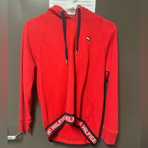 Red Tommy Hilfiger Sweatshirt
